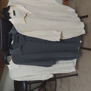 Paul Frederick (XL) Off White, Gray, and Vanilla